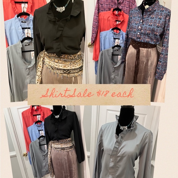 Ruffled or Printed Blouse - Picture 5 of 5